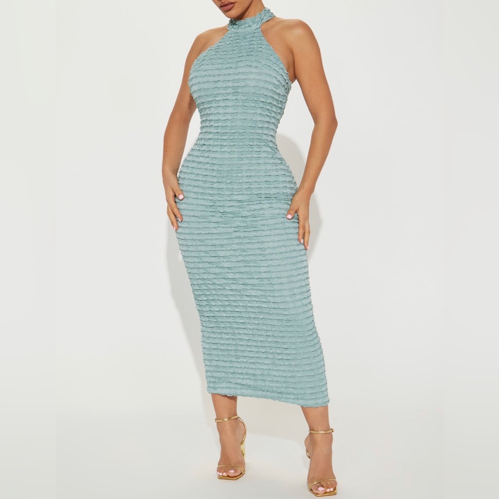 Distressed Diva Midi Dress